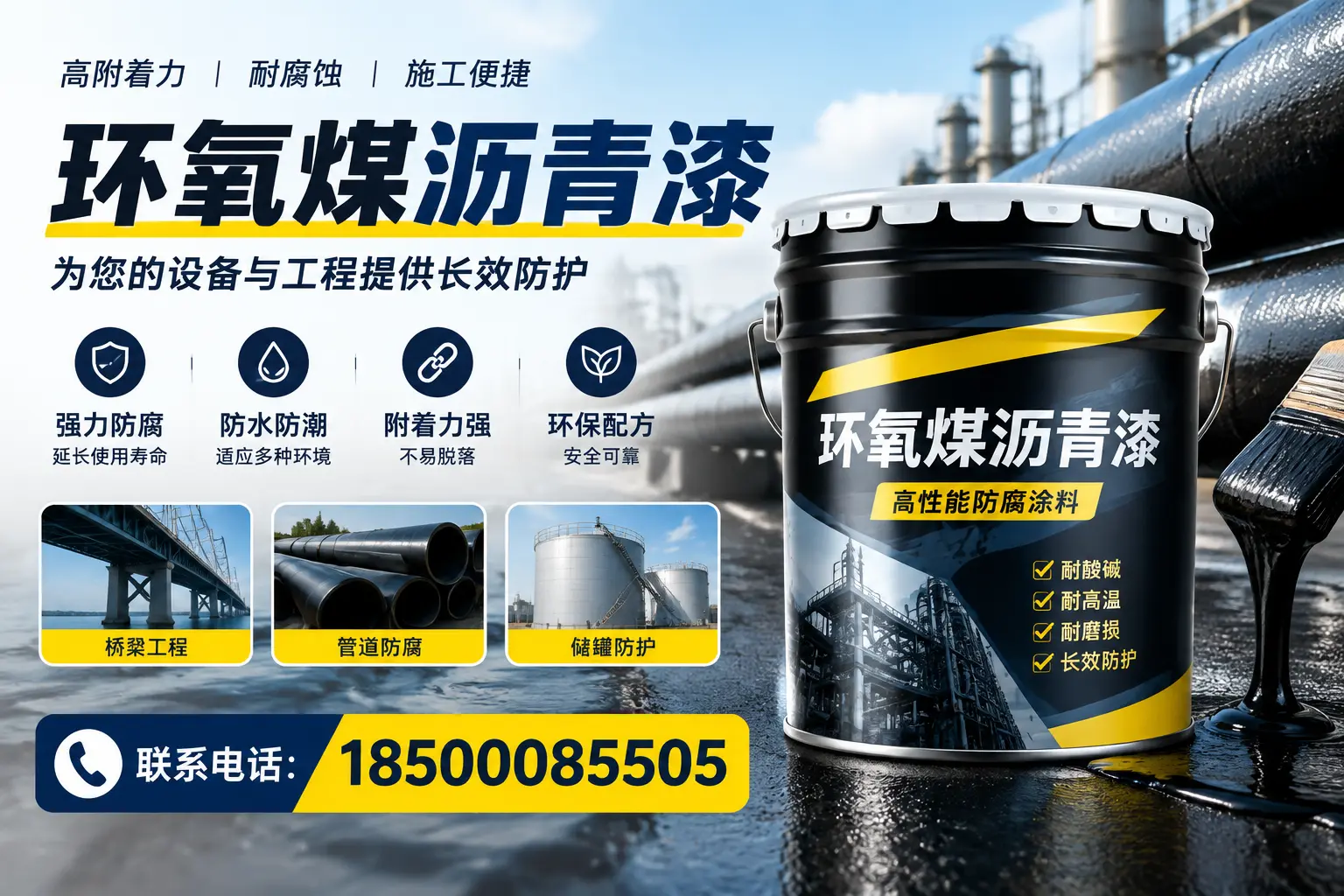 环氧煤沥青漆与其他涂料的对比分析，助力保定企业决策
